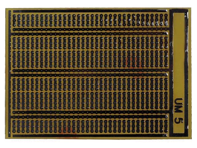 Board: universal; single sided,prototyping; W: 72mm; L: 102mm SOLDER PEAK PP-UM5