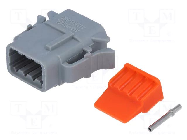 Connector: wire-wire; plug; female; ATM; PIN: 8; IP67; for cable AMPHENOL ATM06-08SA-KT01