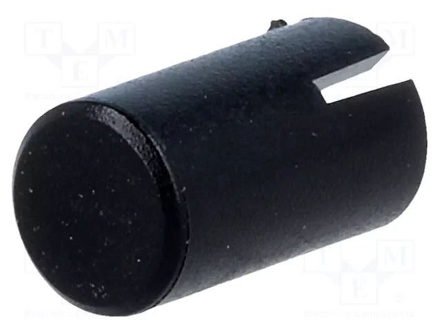 Button; round; black CANAL ELECTRONIC AP22909-BR