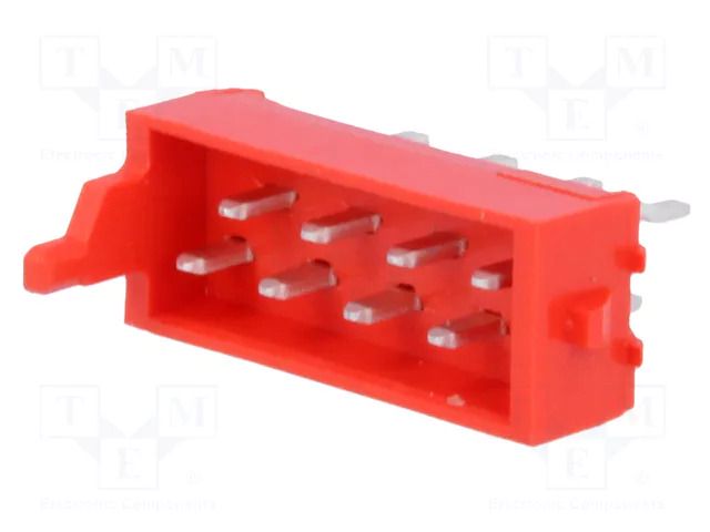 Connector: Micro-MaTch; socket; male; PIN: 8; 1.5A; straight; THT TE Connectivity AMP-7-215464-8
