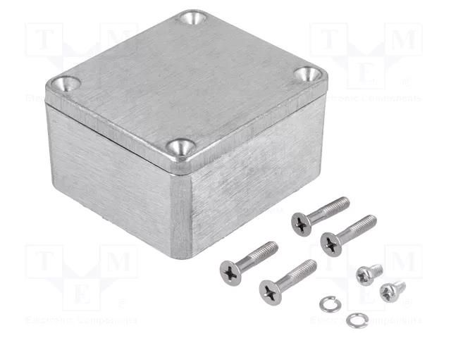 Enclosure: multipurpose; X: 58mm; Y: 64mm; Z: 35mm; aluminium; IP65 GAINTA ALU-G104