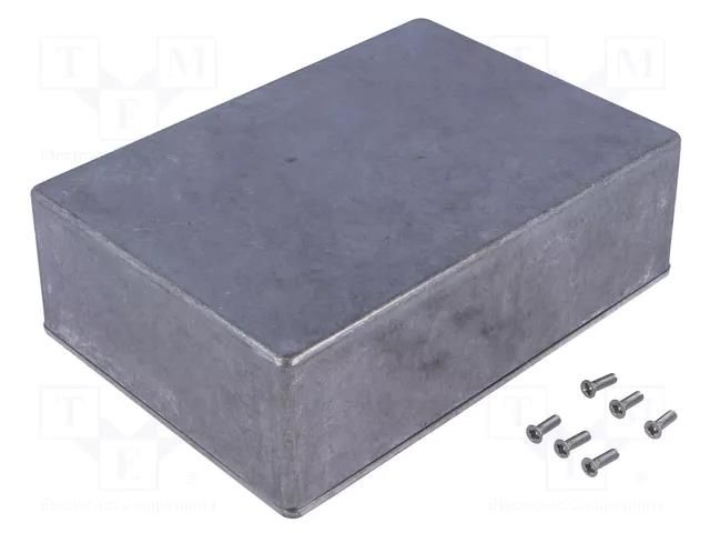 Enclosure: multipurpose; X: 121mm; Y: 171mm; Z: 55mm; aluminium; IP66 GAINTA ALU-BS27