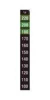LABEL, REVERSIBLE STRIP, 11PT, 104DEG C RLC-80-100/220-30