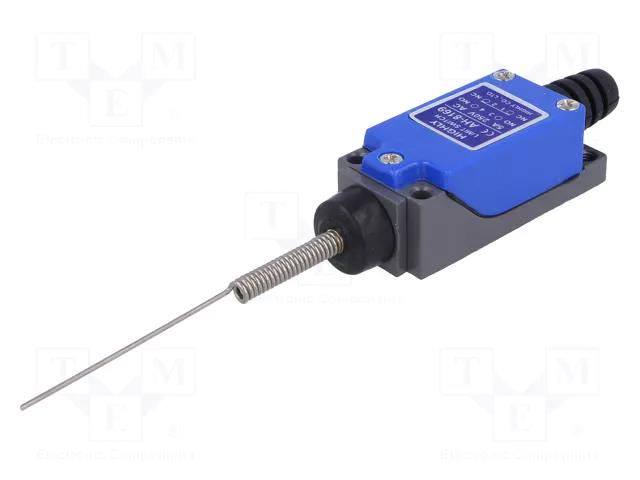 Limit switch; spring, total length 80mm; NO + NC; 5A; max.250VAC HIGHLY ELECTRIC AH8169