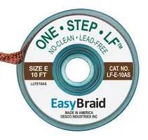 DESOLDERING BRAID, 10FT X 0.125" LF-E-10AS