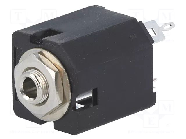Connector: Jack 3,5mm; socket; female; stereo; ways: 3; straight AMPHENOL ACJS-MV35-3