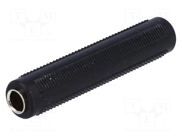 Coupler; Jack 6,3mm socket,both sides; stereo NINIGI AC-030/STEREO