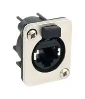 RJ45 CONNECTOR, R/A JACK, 1PORT, PANEL RJXS8FD3HB