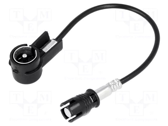 Cable; ISO plug angled,RAKU II female; angled,straight; 0.15m PER.PIC. A7800ISO