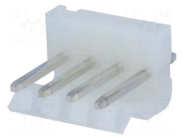 Connector: wire-board; socket; male; PIN: 4; 7A; 250V; straight; THT JOINT TECH A3960WV-04P