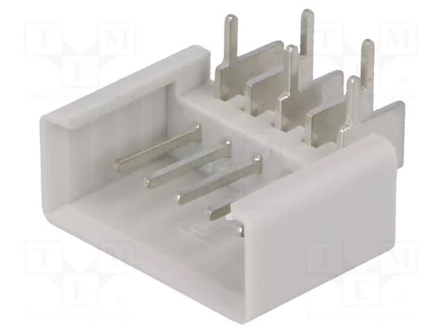 Connector: IDC; socket; male; PIN: 5; angled 90°; THT; tinned; 2.54mm TOMIC P2105