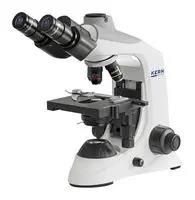 MICROSCOPE, TRINOCULAR, 4X/10X/40X, 75MM OBE 124