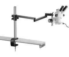 STEREO MICROSCOPE, TRINOCULAR, 0.7X-4.5X OZM 953UK