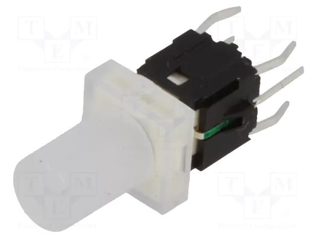 Switch: keypad; Pos: 2; SPST-NO; 0.05A/12VDC; colourless; LED; green HIGHLY ELECTRIC PB6149L-3