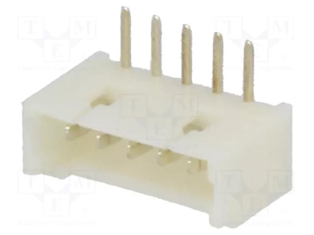 Connector: wire-board; socket; male; PIN: 5; 1A; Urated: 125V; THT JOINT TECH NX1250-05SMR