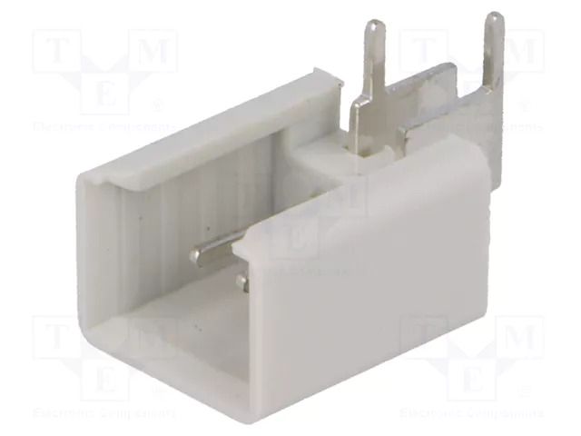 Connector: IDC; socket; male; PIN: 2; angled 90°; THT; 2.54mm; 1x2 TOMIC P2102