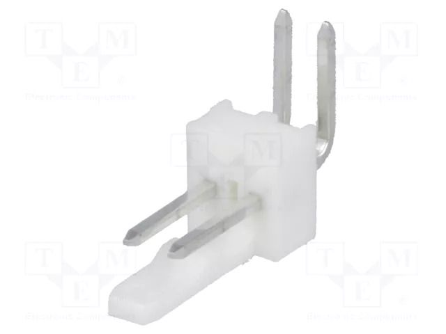 Connector: wire-board; socket; male; PIN: 2; KK 254; angled 90°; THT MOLEX MX-7395-02B