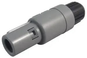 PLUG, 5MM, BLACK, 4WAY PAG.M0.4GL.AC52N