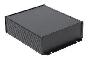 ENCLOSURE, EMI/RFI BOX, ALUM, BLACK 1457U2202EBK
