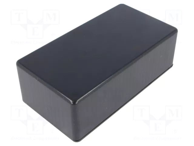 Enclosure: multipurpose; X: 80mm; Y: 150mm; Z: 50mm; 1591; ABS; black HAMMOND HM-1591DBK