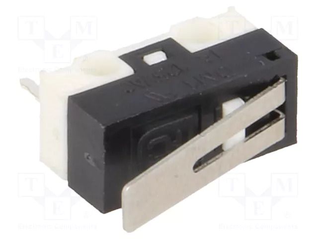 Microswitch SNAP ACTION; 1A/125VAC; with lever; SPDT; ON-(ON) CANAL ELECTRONIC DM101P303