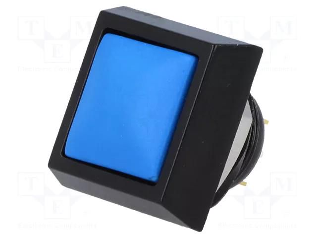 Switch: vandal resistant; Pos: 2; SPST-NO; 2A/36VDC; IP65; OFF-(ON) ONPOW V12S-12B-A