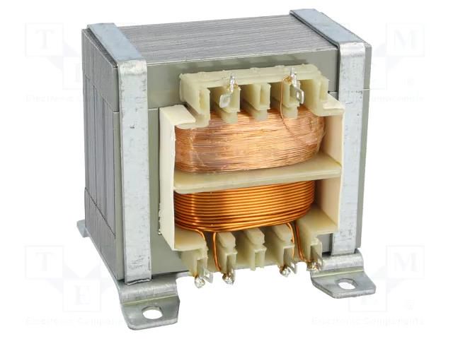 Transformer: mains; 40VA; 230VAC; 12V; 12V; 1.6A; 1.6A; screw type INDEL TS40/018