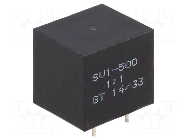 Transformer: low frequency; Rpri.wind: 4.6Ω; Rsec.winding: 4.6Ω  TR-1/1
