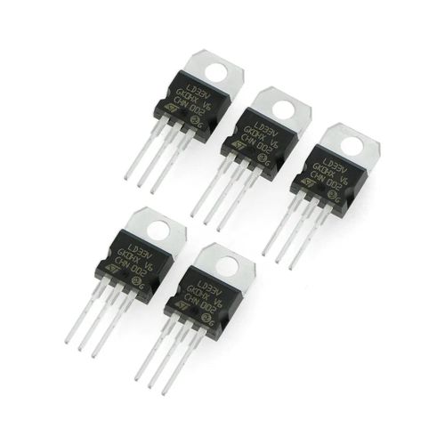 Linear voltage regulator LDO 3,3V LD1117A - THT TO220 - 5 pcs UCC-07685 5904422336073