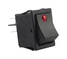 ROCKER SW, DPDT, 8A, 250VAC, PANEL MP008556