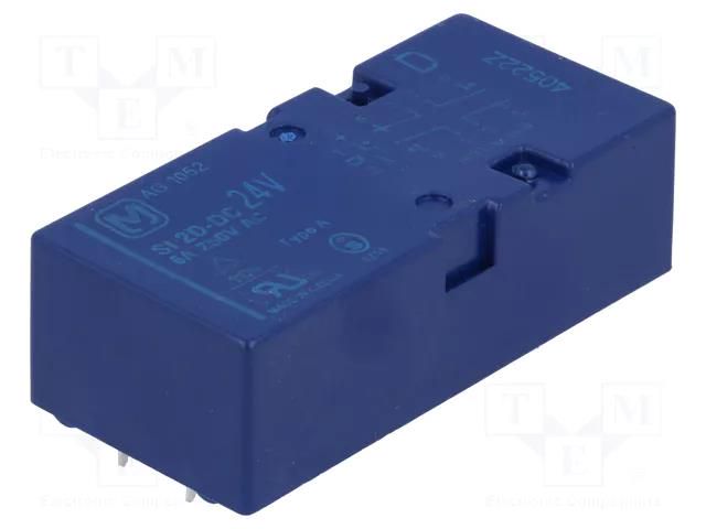 Relay: electromagnetic; SPST-NO x2 + SPST-NC x2; Ucoil: 24VDC PANASONIC SF2D-24V