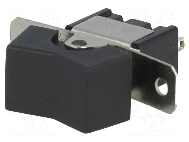 ROCKER; SP3T; Pos: 3; (ON)-OFF-(ON); 3A/250VAC; black; none; 20mΩ NINIGI RSL123A1