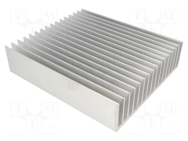 Heatsink: extruded; grilled; L: 220mm; W: 190.5mm; H: 50mm; aluminium STONECOLD RAD-A6023/220