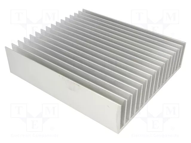 Heatsink: extruded; grilled; L: 220mm; W: 190.5mm; H: 50mm; aluminium STONECOLD RAD-A6023/220