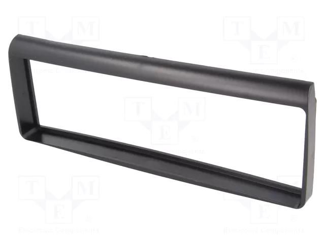 Radio frame; Alfa Romeo; 1 DIN; black 4CARMEDIA RAM-40.063
