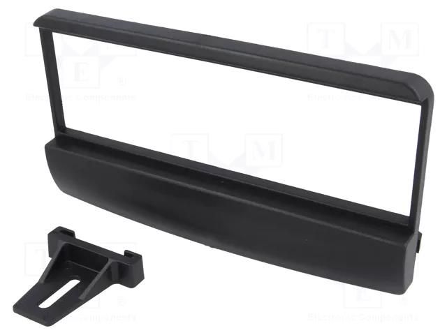 Radio frame; Ford,Mazda; 1 DIN; black ACV RAM-40.072