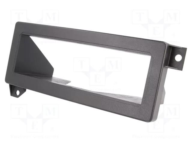 Radio frame; Chrysler,Dodge; 1 DIN; black ACV RAM-40.093