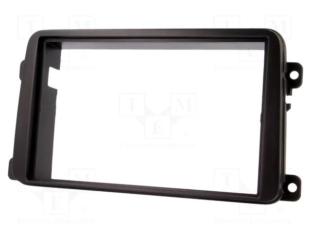 Radio frame; VW; 2 DIN; black PER.PIC. RAM-40.145.2
