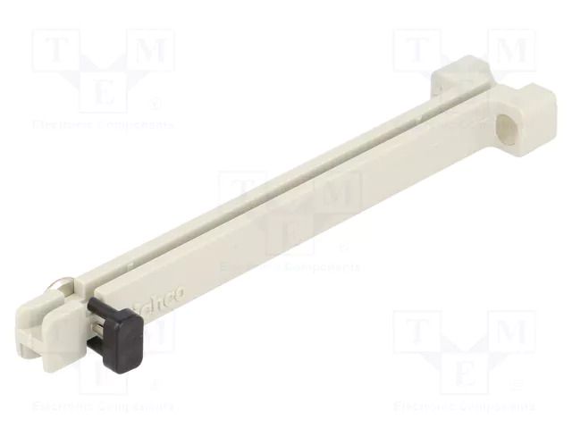 PCB guide; polyamide; grey; L: 90mm; B: 81.5mm; C: 18mm; D: 3mm; E: 2mm ESSENTRA RI-VMCG-90-MPBK