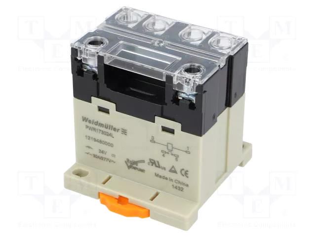 Relay: electromagnetic; SPST-NO; 24VDC; Icontacts max: 30A; 1.9W WEIDMÜLLER PWR173024L