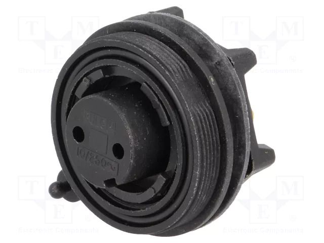 Connector: circular; socket; female; PIN: 2; 12A; 250V; IP68; UL94V-0 BULGIN PX0735/S