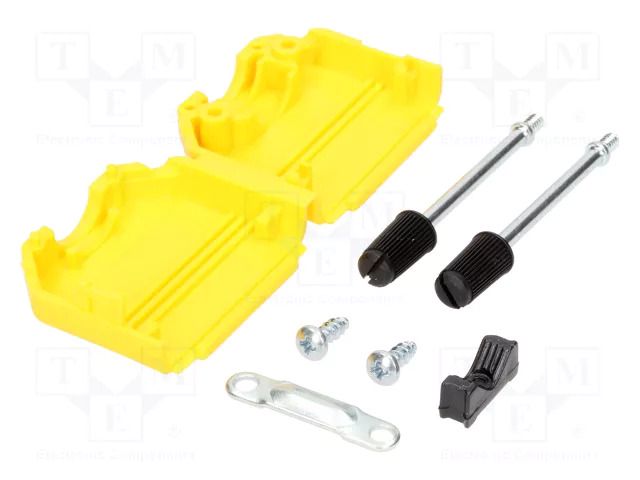 Enclosure for connectors: D-Sub; D-Sub 15pin,D-Sub HD 26pin ENCITECH DPPK15-Y-K