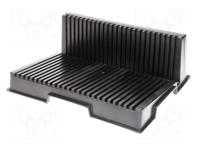 Conductive PCB stand; ESD; 205x265x95mm; black EUROSTAT GROUP ERS-253040101