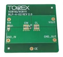 EVALUATION BOARD, LOAD SWITCH XC8111AA010-EVB-01