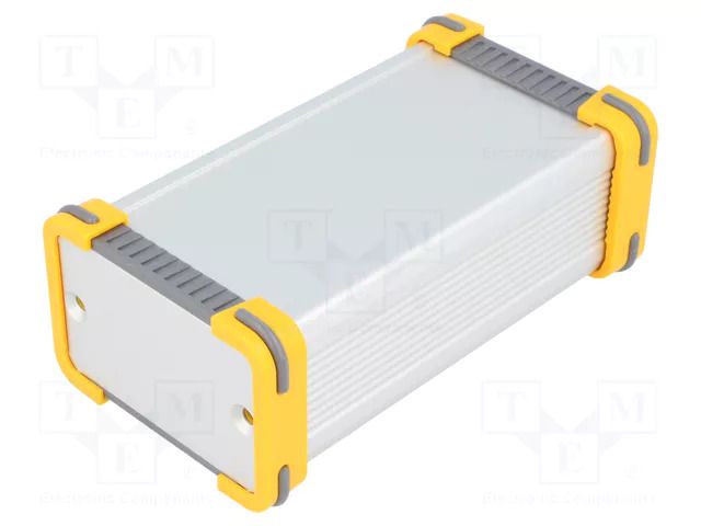 Enclosure: with panel; FR; X: 63.6mm; Y: 100mm; Z: 43mm; aluminium FISCHER ELEKTRONIK FR-55-35-100-ME