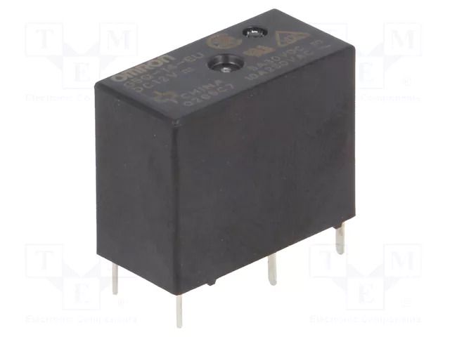 Relay: electromagnetic; SPDT; Ucoil: 12VDC; Icontacts max: 10A OMRON Electronic Components G5Q-14-EU-12DC