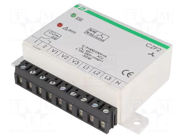 Voltage monitoring relay; phase asymmetry,phase failure; CZF F&F CZF-2
