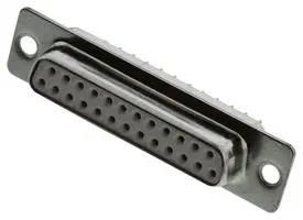 D SUB CONN, RCPT, 25POS, SOLDER 173109-0128