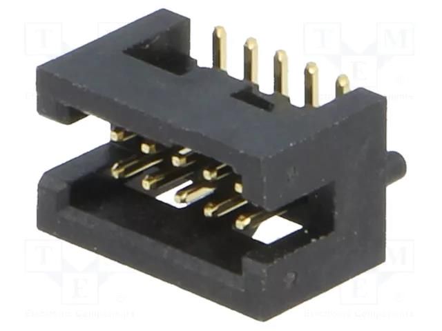 Connector: IDC; socket; male; PIN: 10; straight; SMT; 1.27mm CONNFLY DS1031-14-10S8B
