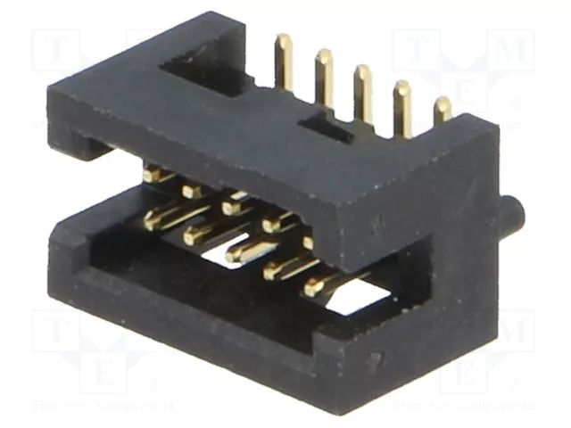 Connector: IDC; socket; male; PIN: 10; straight; SMT; 1.27mm CONNFLY DS1031-14-10S8B